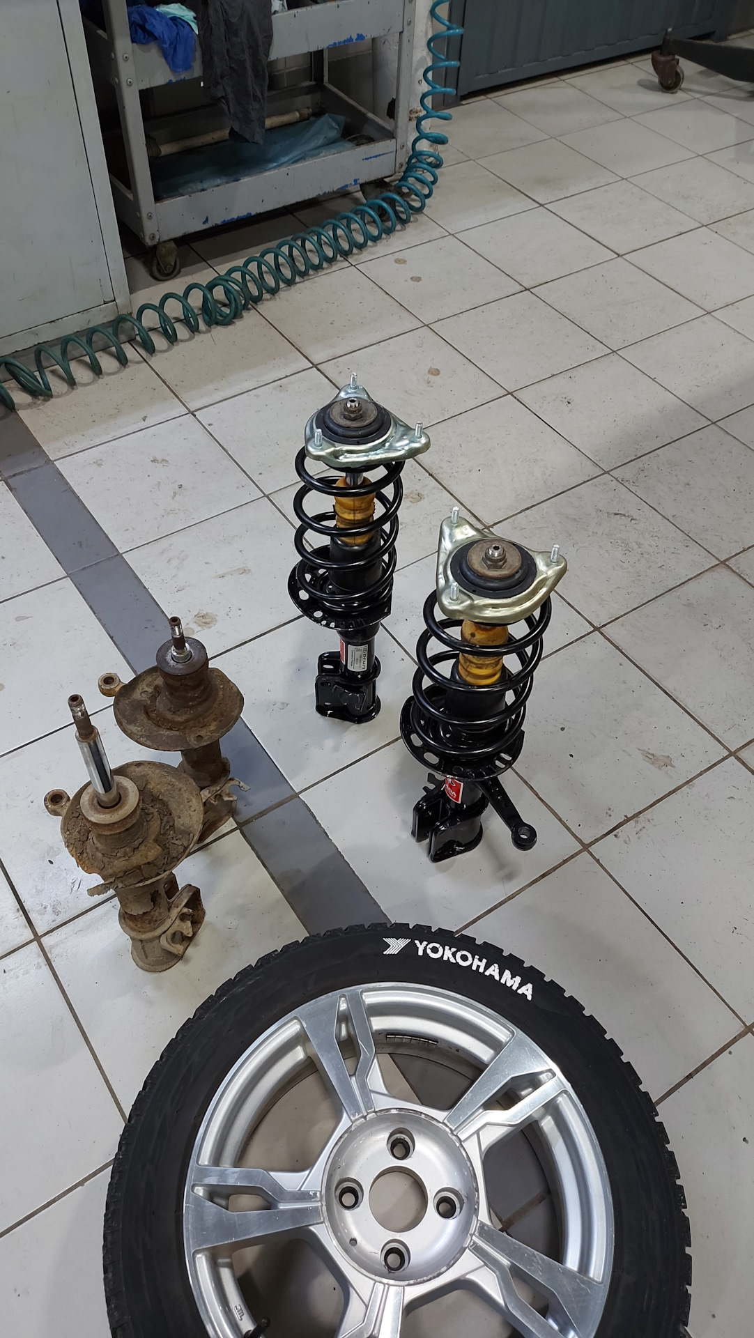 Подвеска LADA Sport (оригинал) — Lada Гранта Лифтбек (1G), 1,6 л, 2014 ...