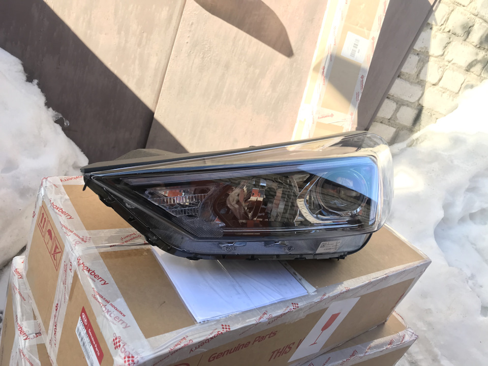Фара левая Hyundai Tucson 3 LED на Hyundai Tucson (TL). Б/у | 35 000 ...