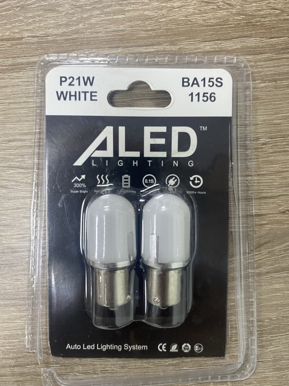 led лампа aled т10 12v 1w w5w (2 шт.)