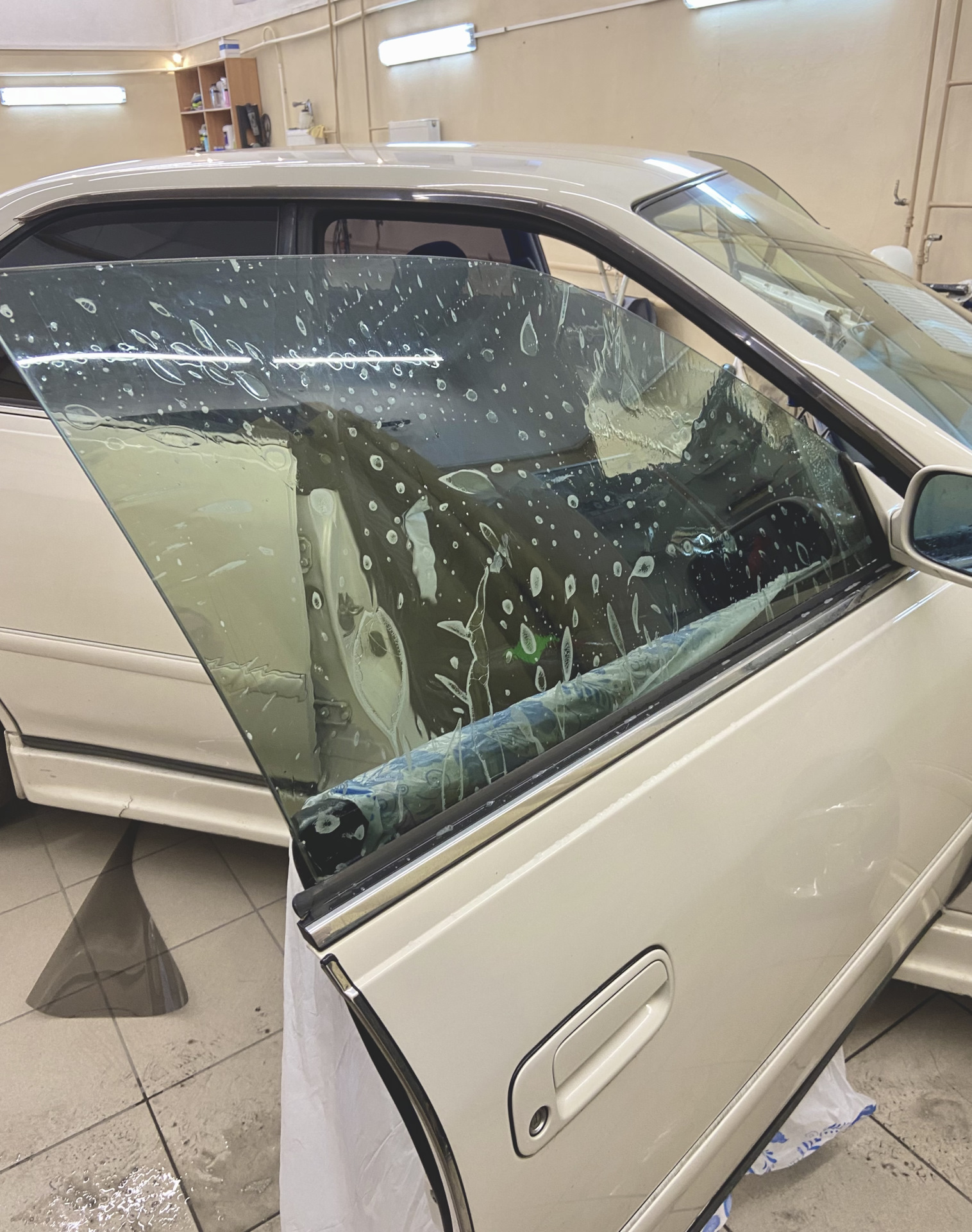 JZX100. Тонировка-Резина. — Toyota Mark II (100), 2,5 л., 1998 года ...