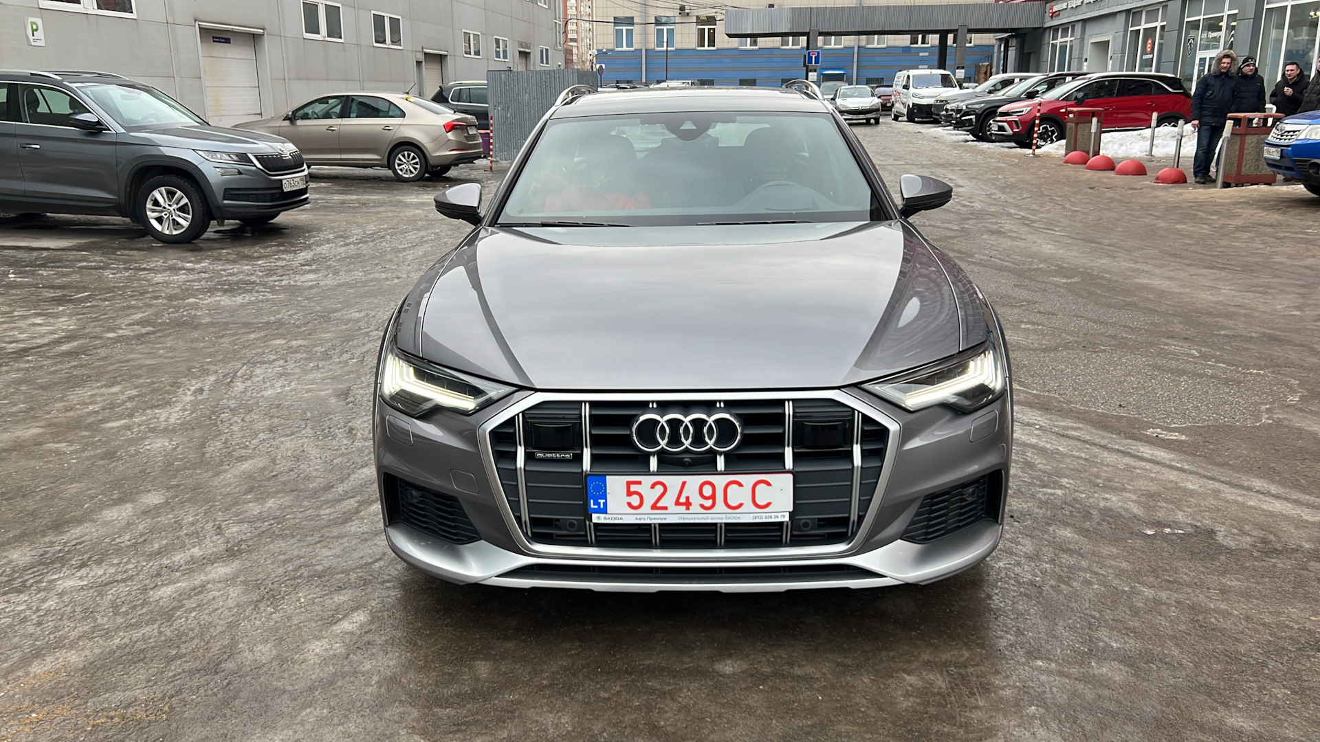 Для тех, кто гонит из Европы — Audi A6 Allroad quattro (C8), 3 л, 2019 года  | ДТП | DRIVE2