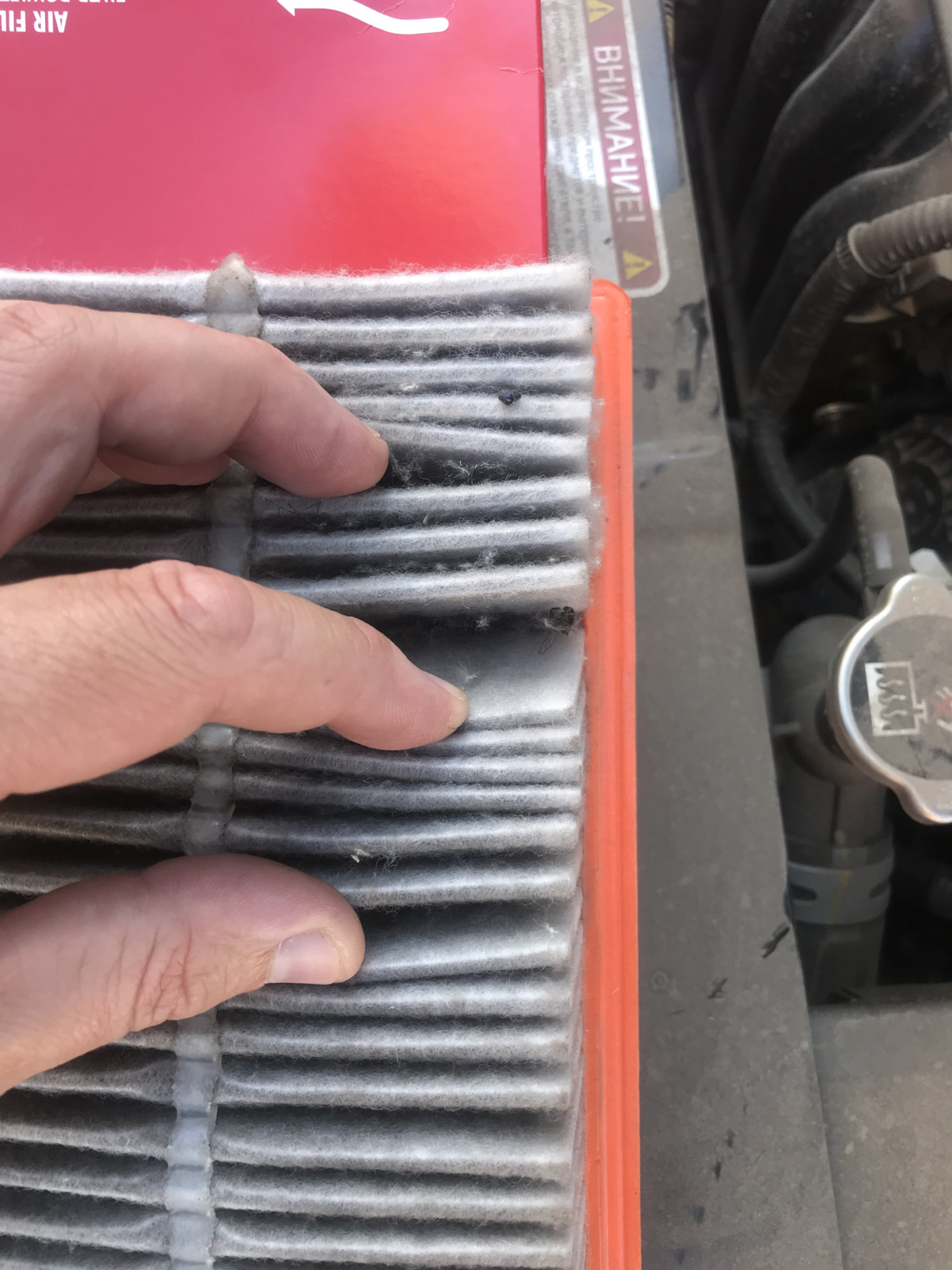 Filtron AP 197/7 Фильтр воздушный двигателя Киа Рио 4 — KIA Rio (4G), 1 ...