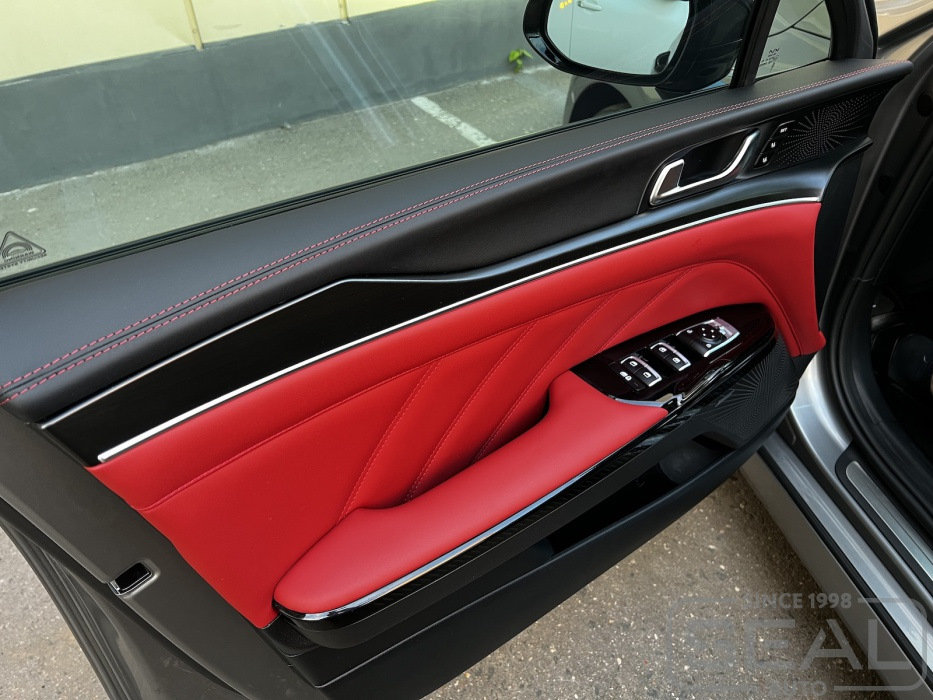 Перетяжка торпедо и дверных панелей для КИА К5 — SealAuto на DRIVE2