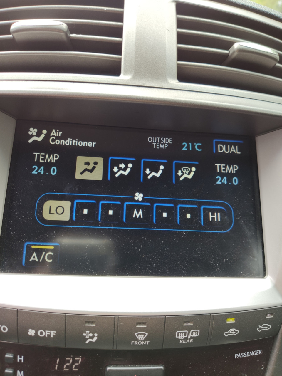 Перевод фаренгейт в цельсий и миль в километры — Lexus IS II, 3,5 л ...