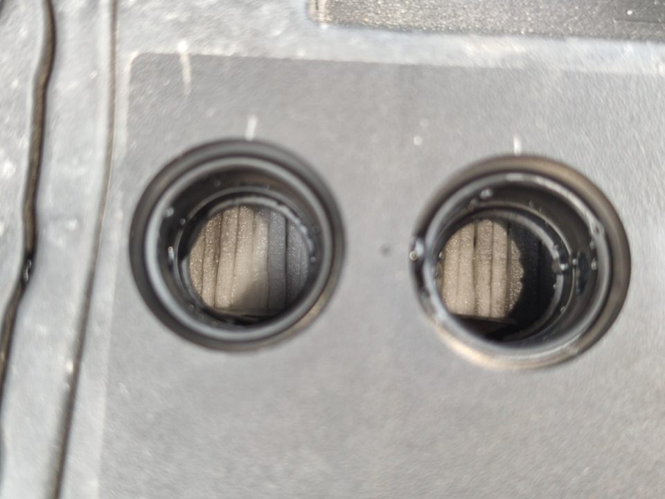 После долива дистиллята — Skoda Superb Mk3