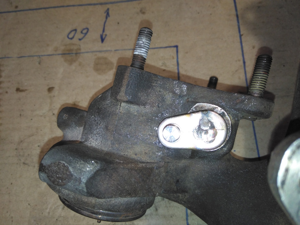 Замена клапана вестгейта и регулировка тяги турбины caxa — Volkswagen ...