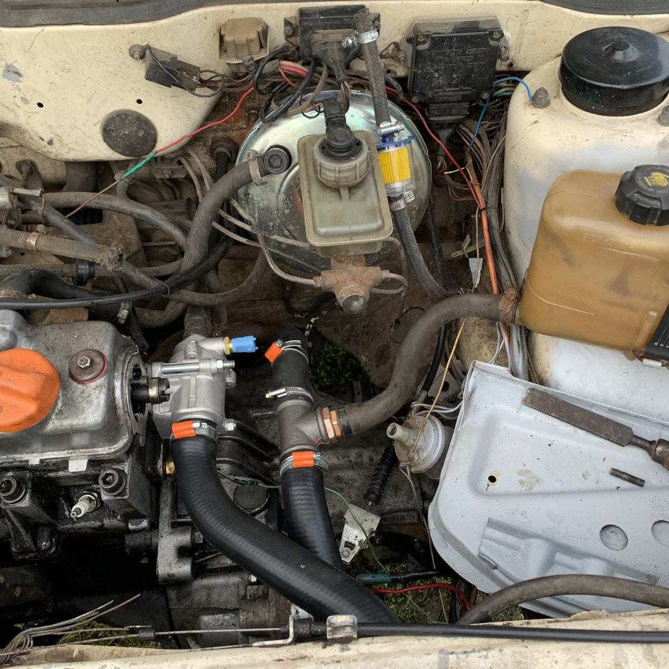 замена родного термостата на грантовский — Lada 21093, 1,3 л, 1990 года ...