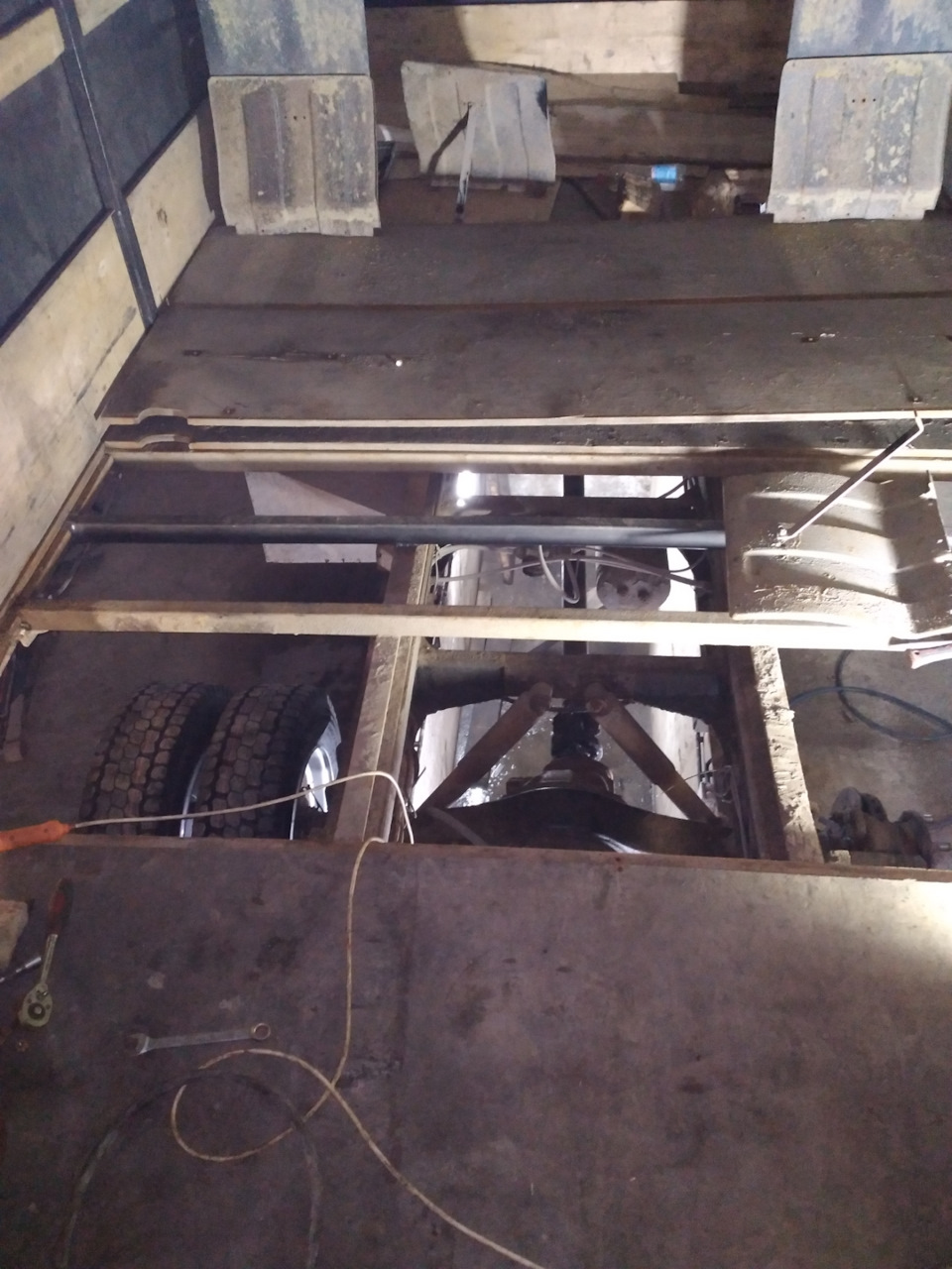 Временное решение. — ГАЗ Валдай, 3,8 л, 2013 года | своими руками | DRIVE2