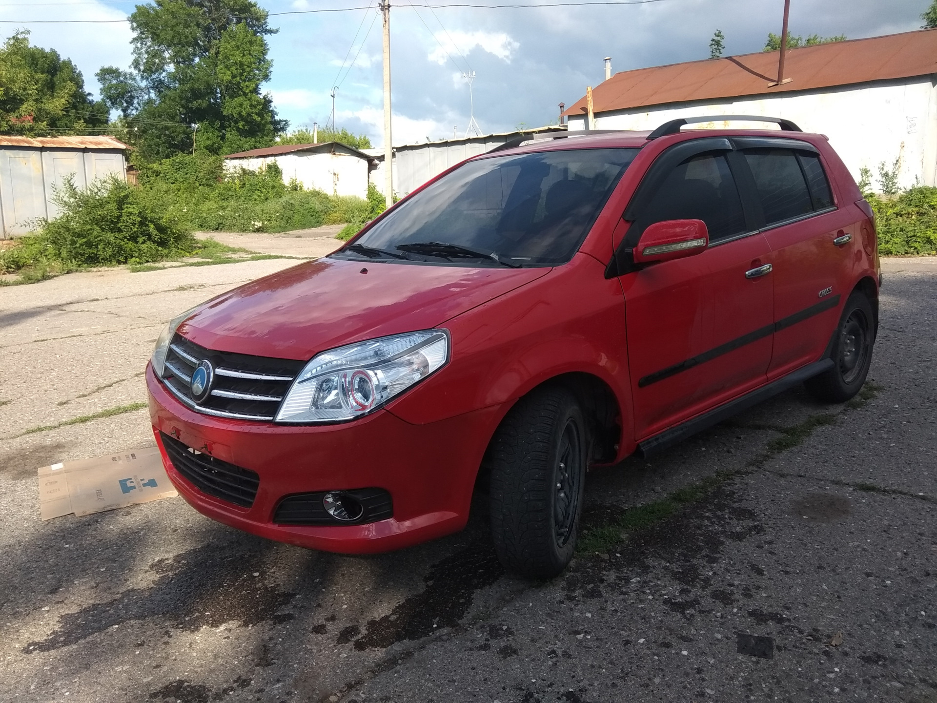 Geely MK Cross докатка