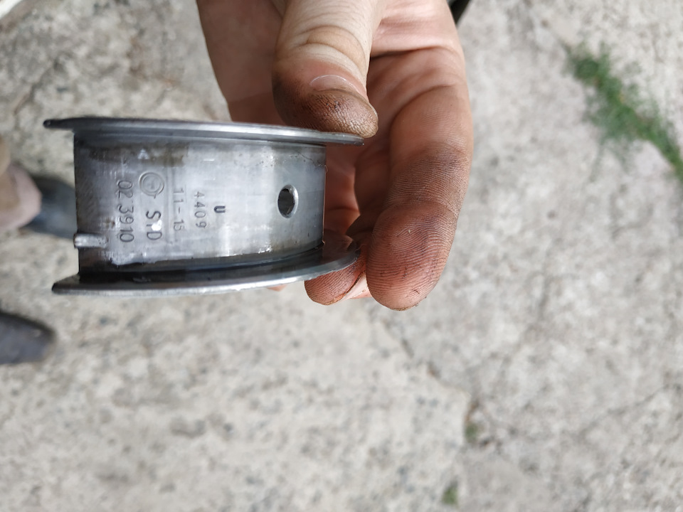 Ревизия вкладышей. Восстановление кондиционера. — Opel Zafira A, 2 л ...