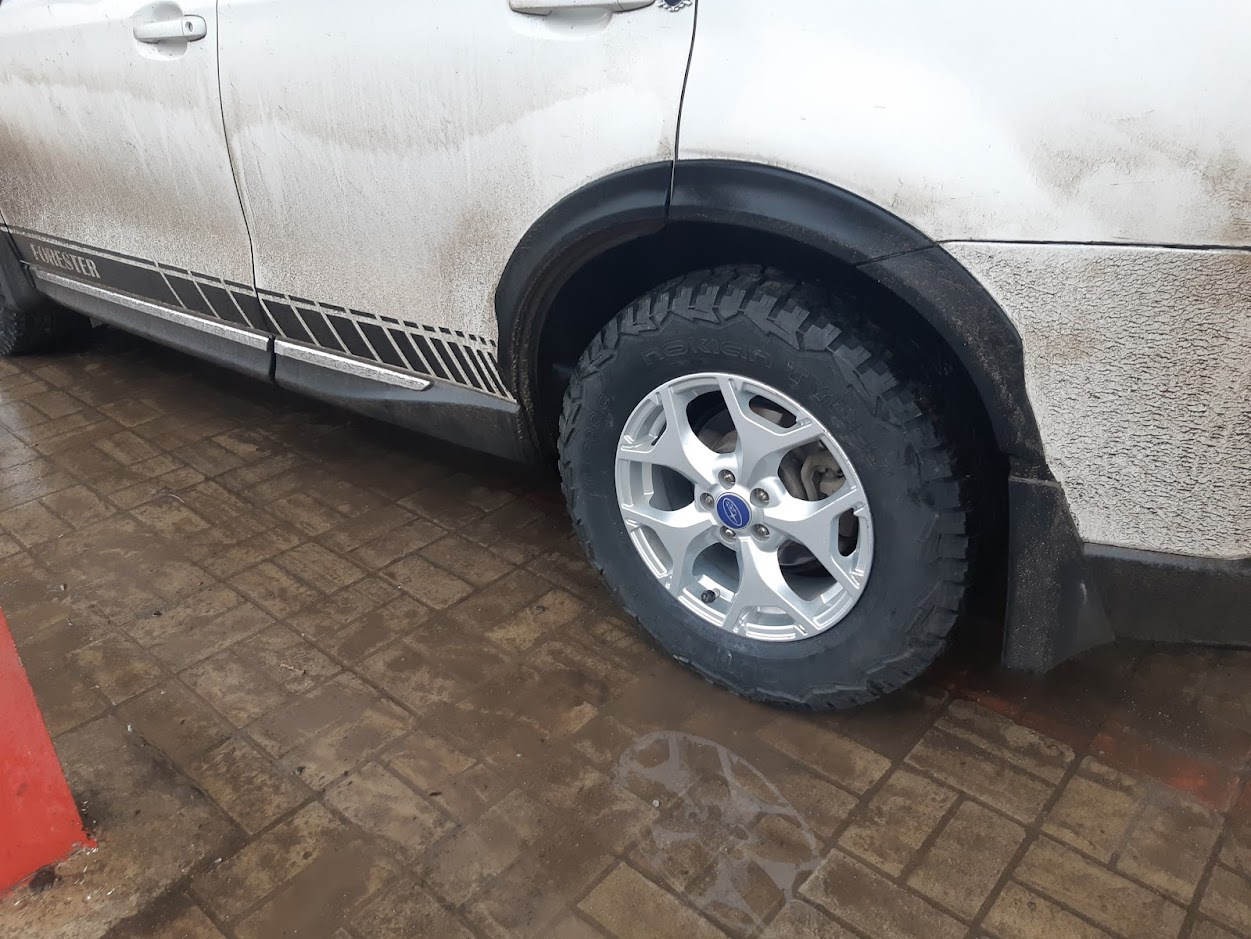 Nokian Outpost 215/70 R16 _АТ _ установлены! — Subaru Forester (SJ), 2 ...