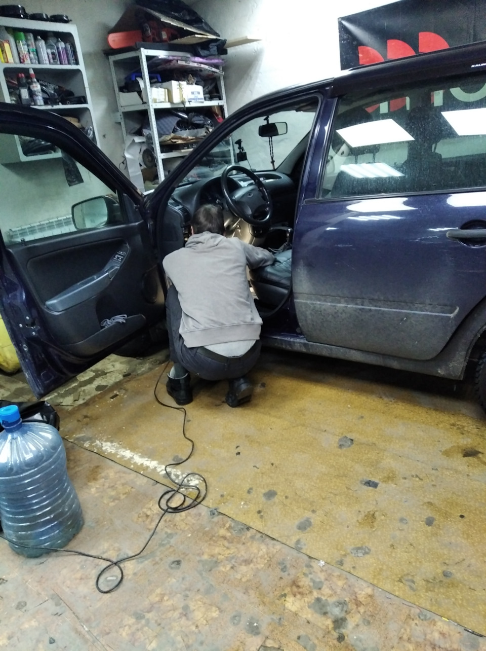 Ремонт электропроводки — Lada Калина Универсал (1G), 1,6 л, 2009 года ...