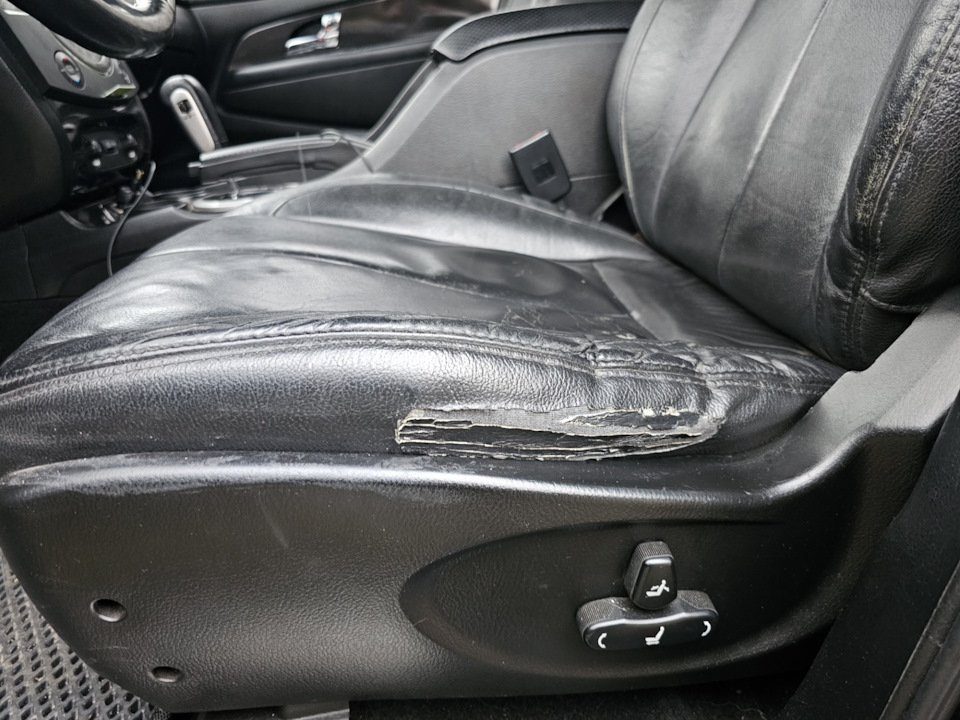 Реставрация салона, ремонт водительского сиденья. — SsangYong Rexton ...