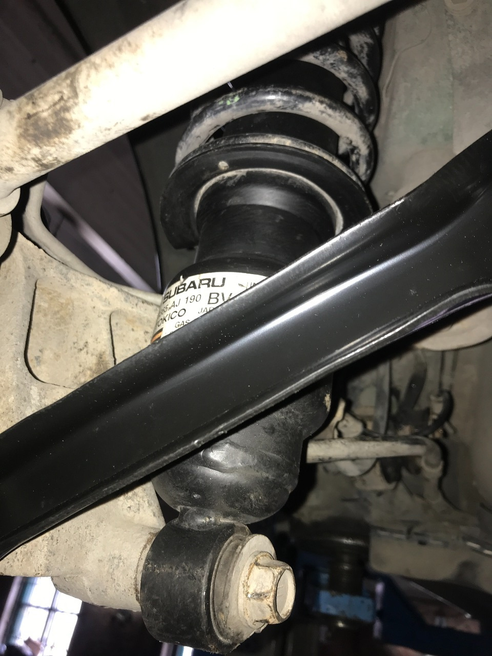 вид с другой стороны — Subaru Legacy Outback (BE/BH)