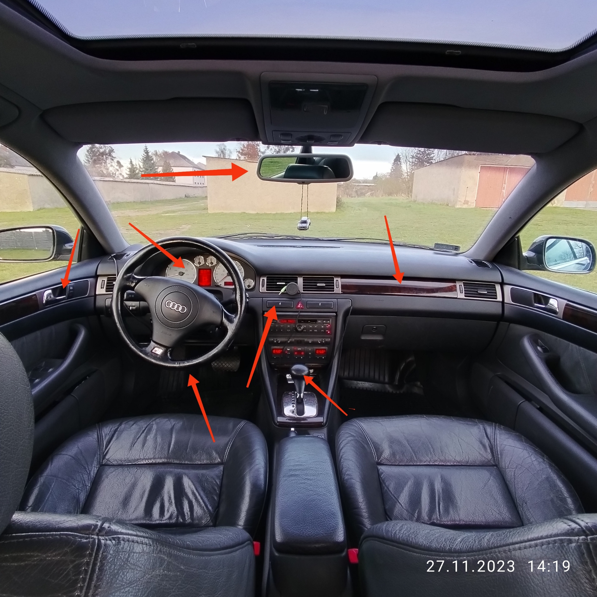 Изменения в салоне. — Audi A6 (C5), 1,8 л, 1999 года | тюнинг | DRIVE2