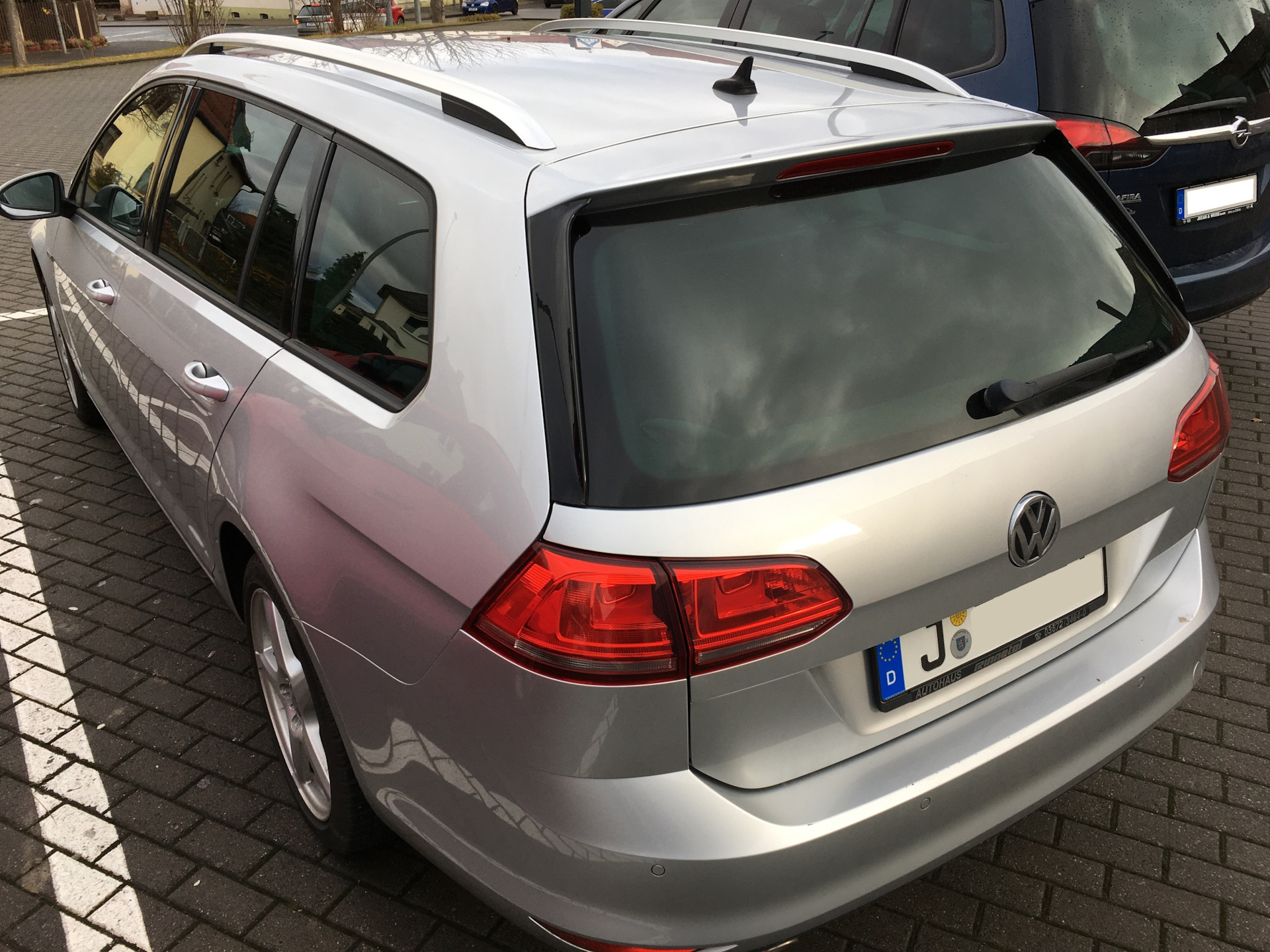 Бокові спойлера — Volkswagen Golf Variant (Mk7), 2 л, 2015 года ...