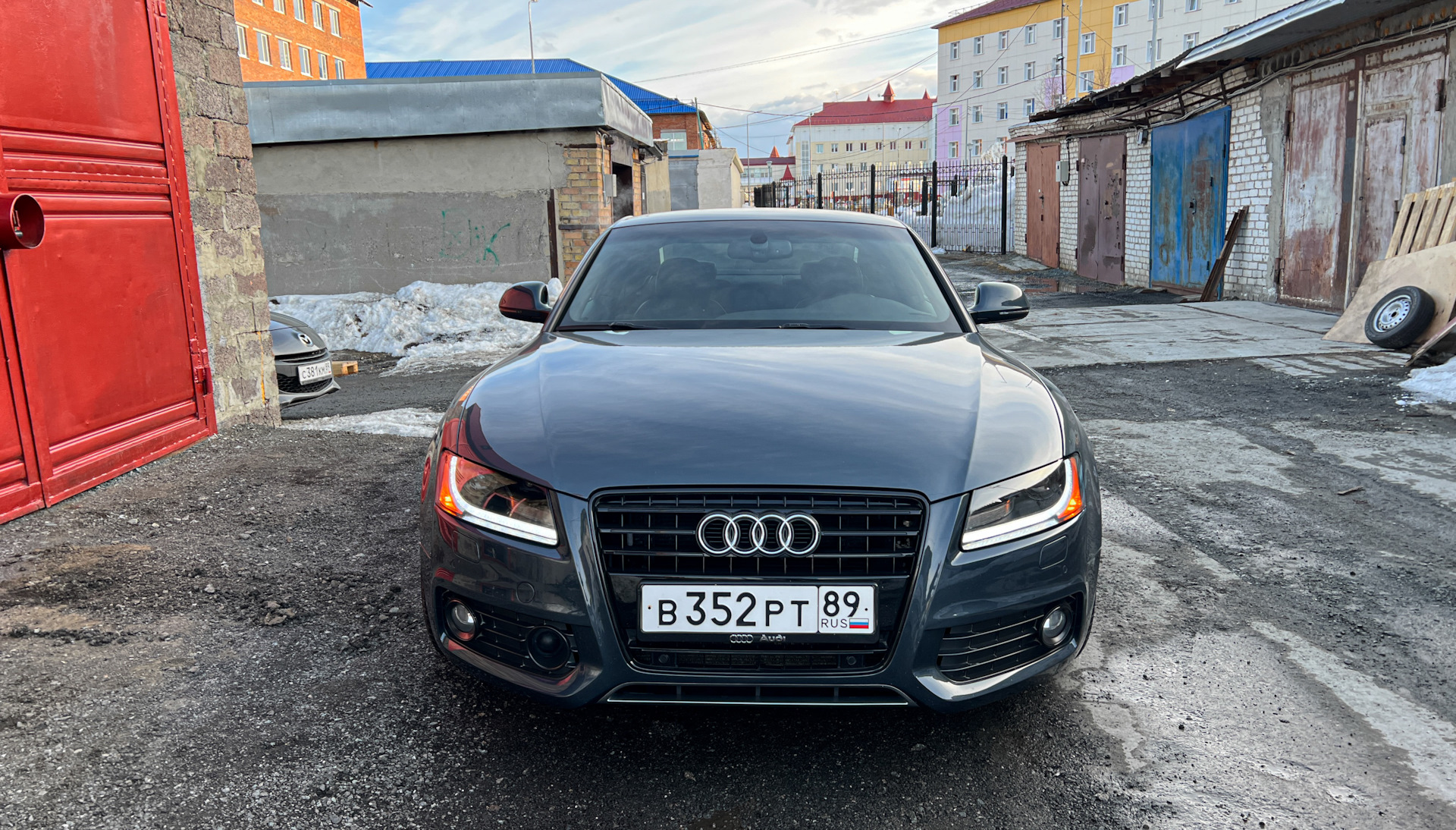 12.3.Свет: Кастом фар 1/2 — Audi A5 (1G), 3,2 л, 2009 года | стайлинг |  DRIVE2