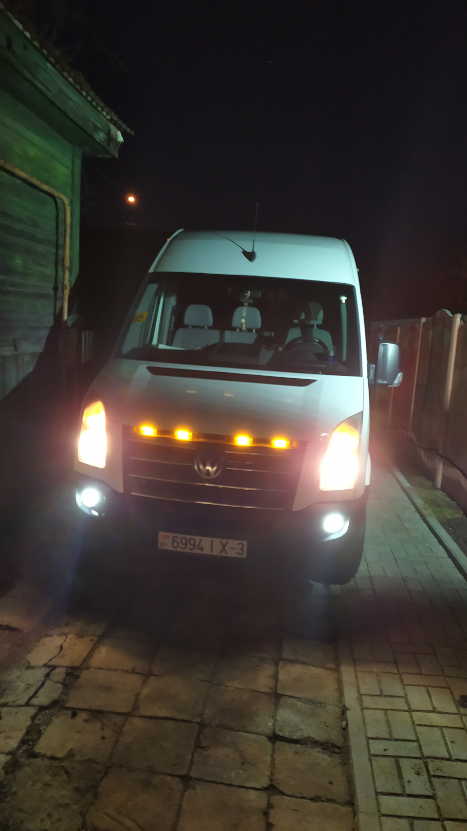 Стиль Американские габариты — Volkswagen Crafter (1G), 2,5 л, 2008 года |  тюнинг | DRIVE2