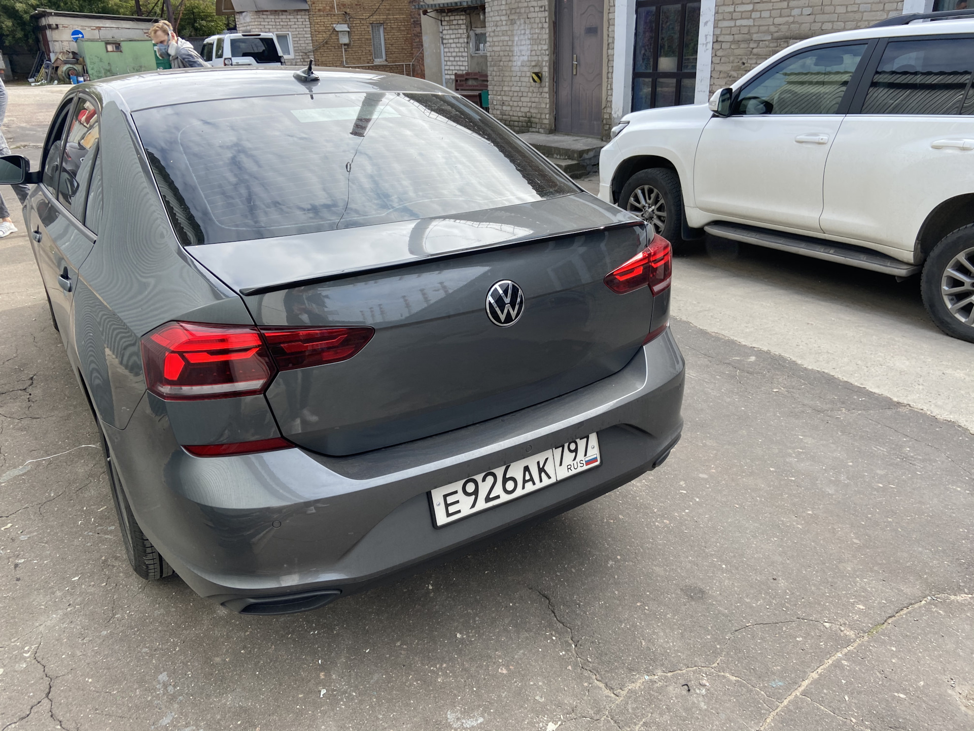 VW Polo 2020 багажник