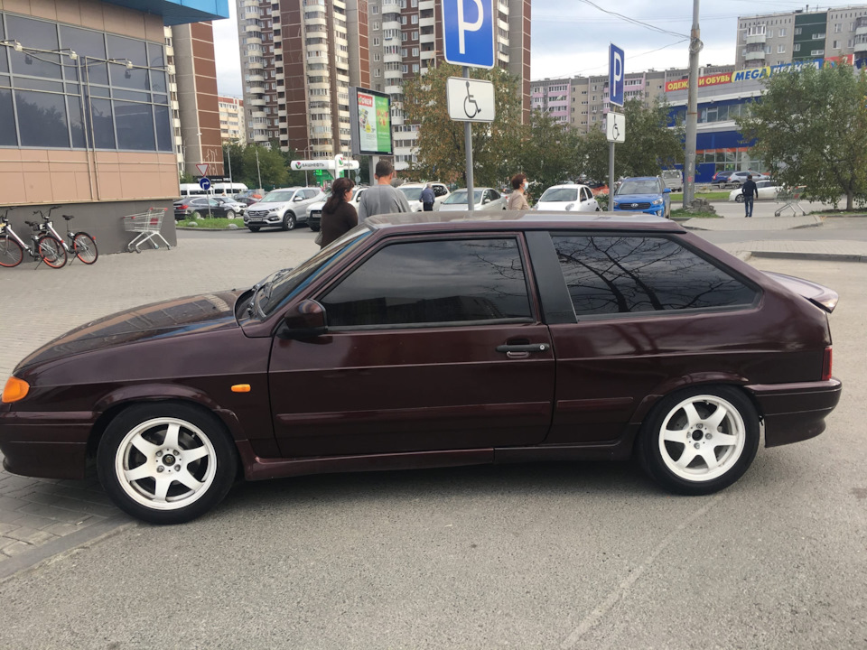 Узкие молдинги + фонари ОСВАР — Lada 2113, 1,6 л, 2012 года | тюнинг ...