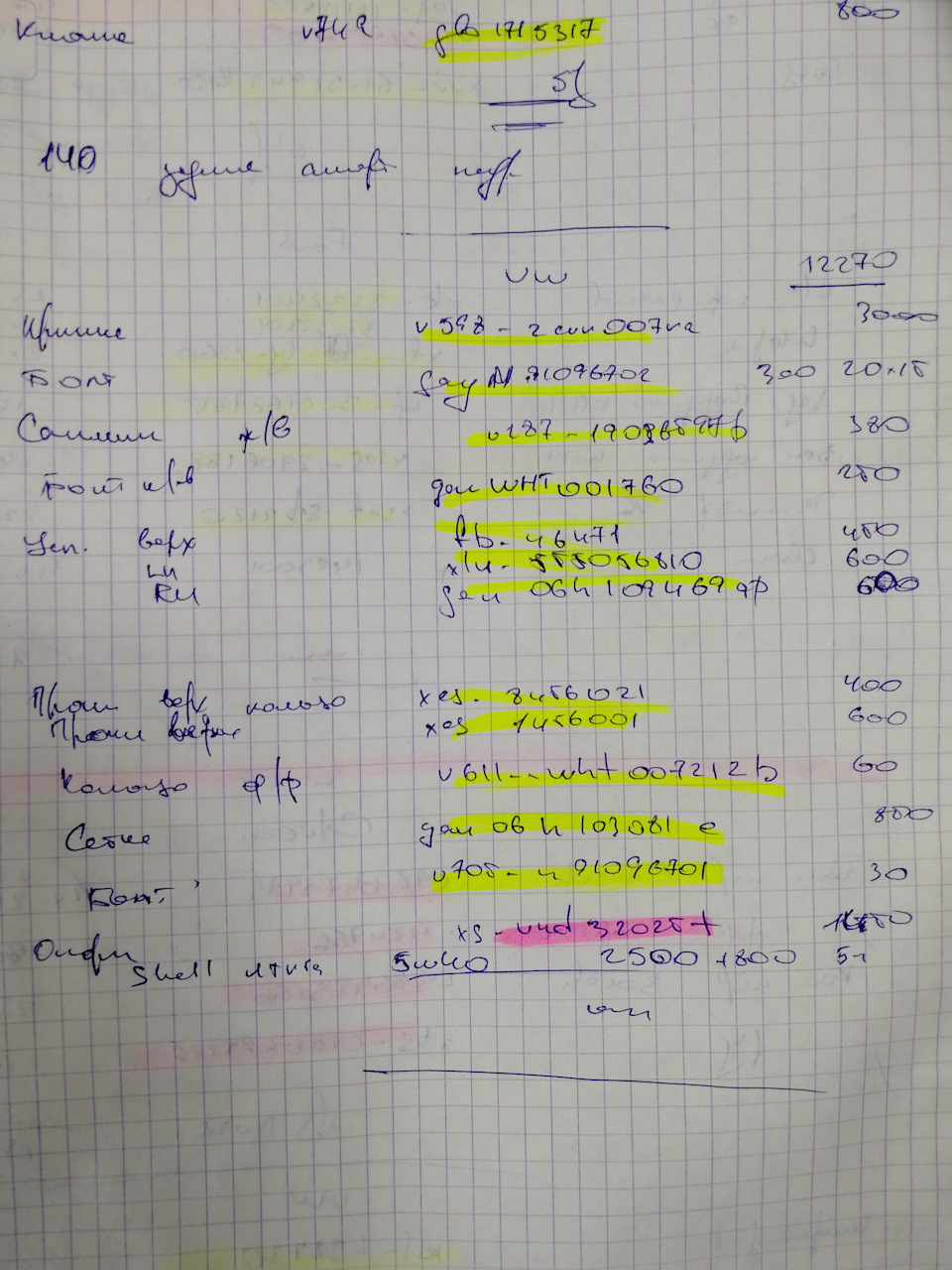 WHT001760 Болт (M16x1.5x75) / AUDI, SKODA, SEAT, VW VAG | Запчасти на ...