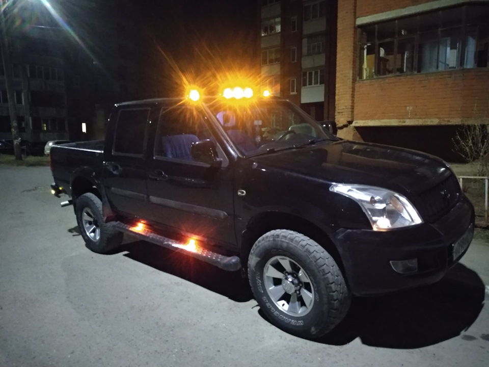 Габариты на крышу — Huanghai Antelope, 2,4 л, 2008 года | своими руками ...