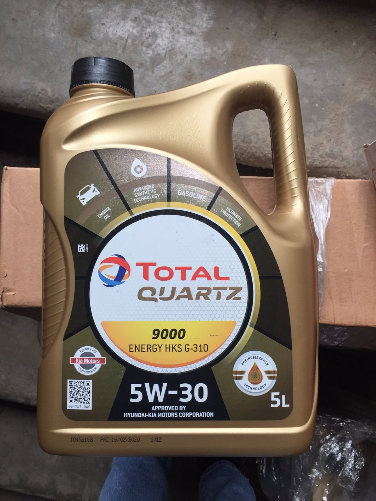 Total quartz oil club