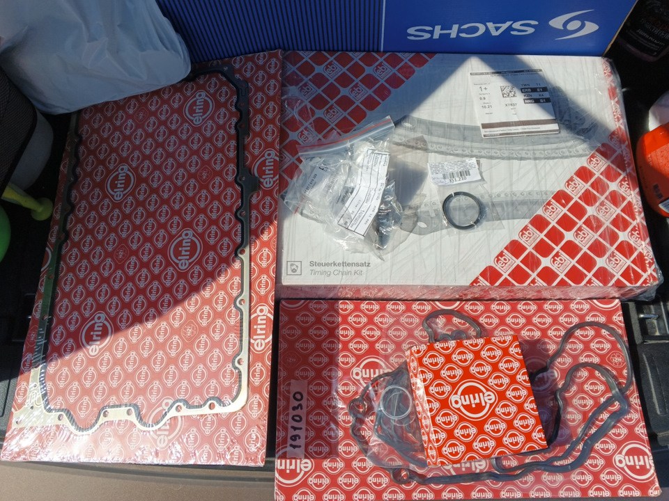 Замена цепи N20B20 — BMW X3 (F25), 2 л, 2013 года | запчасти | DRIVE2