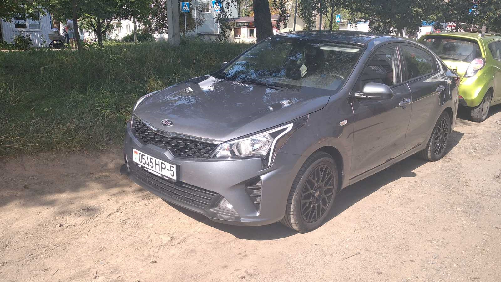 KIA Rio (4G) 1.6 бензиновый 2021 | Киа Рио Urban grey Minsk на DRIVE2