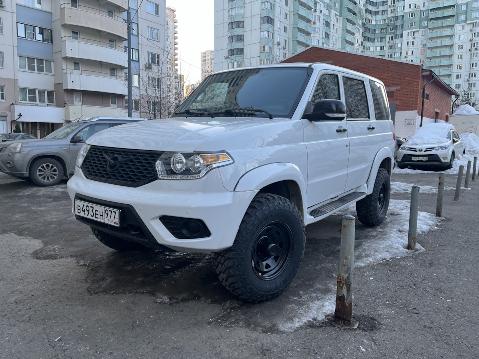 Установлены колеса 🛞 265/75 r16 — УАЗ Patriot, 2,7 л, 2023 года ...