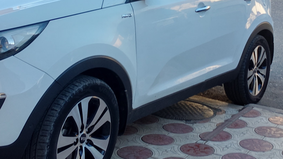 Установка порогов OEM на киа спортэйдж 3 — DRIVE2