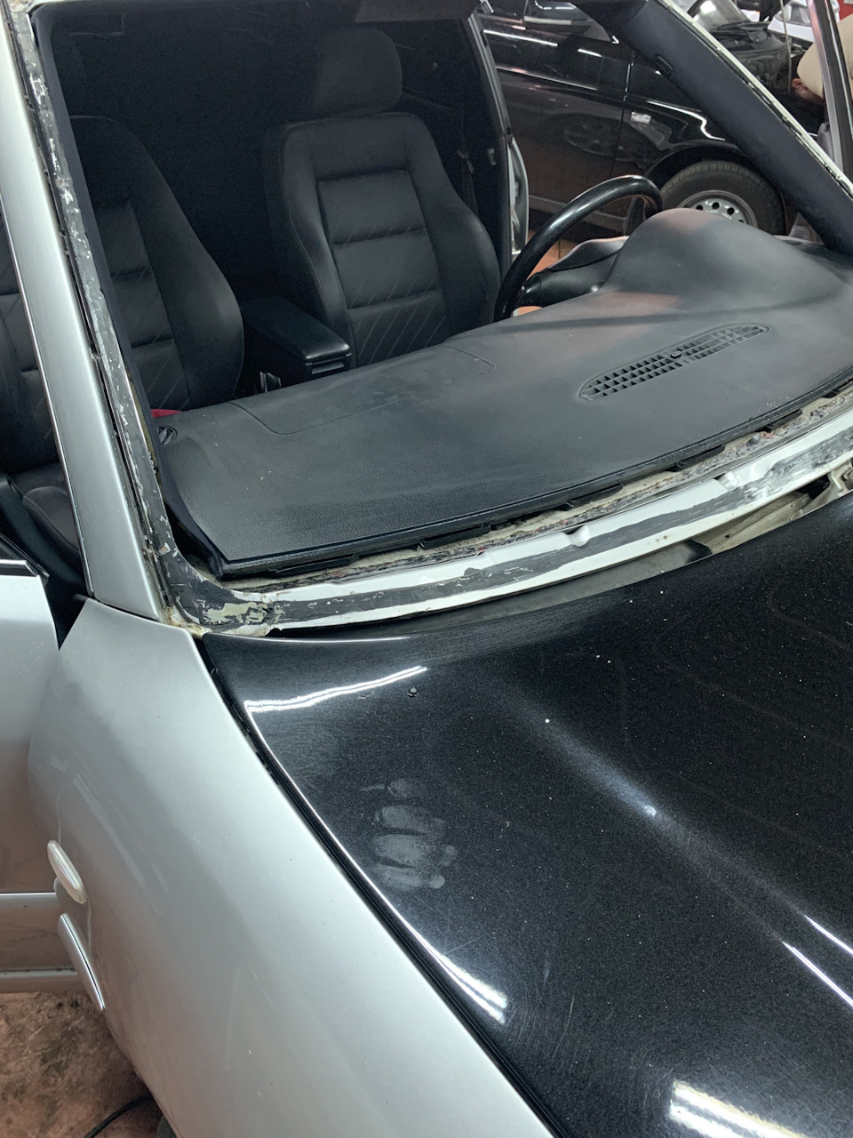 Замена лобового стекла! — Audi S4 (B5), 2,7 л, 2002 года | визит на ...