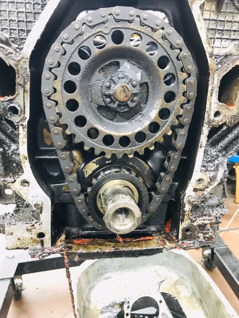 Зима 2019-2020. Мотор и коробка (капиталка). — Cadillac DeVille (6G), 4,9  л, 1986 года | визит на сервис | DRIVE2