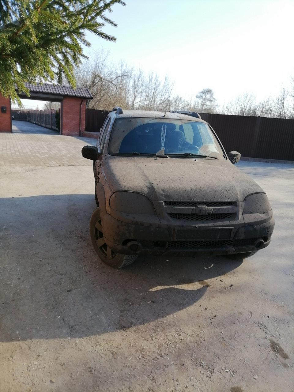 Грязь — Chevrolet Niva (1G), 1,7 л, 2004 года | покатушки | DRIVE2