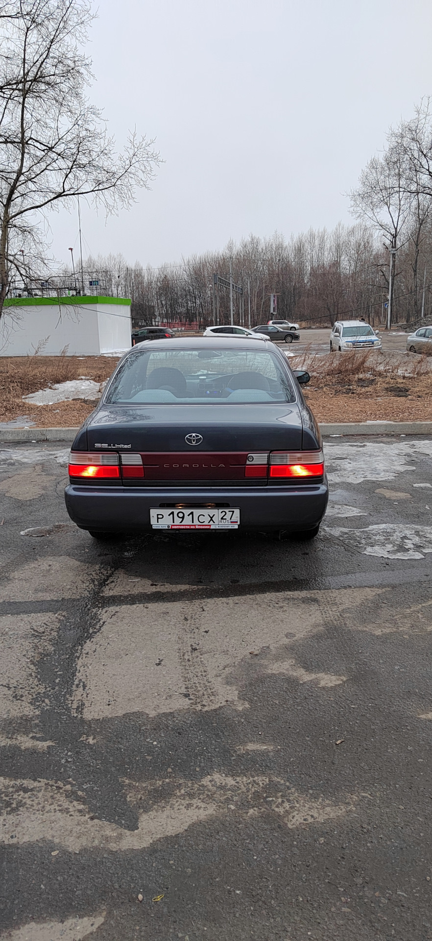 Постановка авто на учет и новые номера — Toyota Corolla (100), 1,5 л, 1995  года | налоги и пошлины | DRIVE2