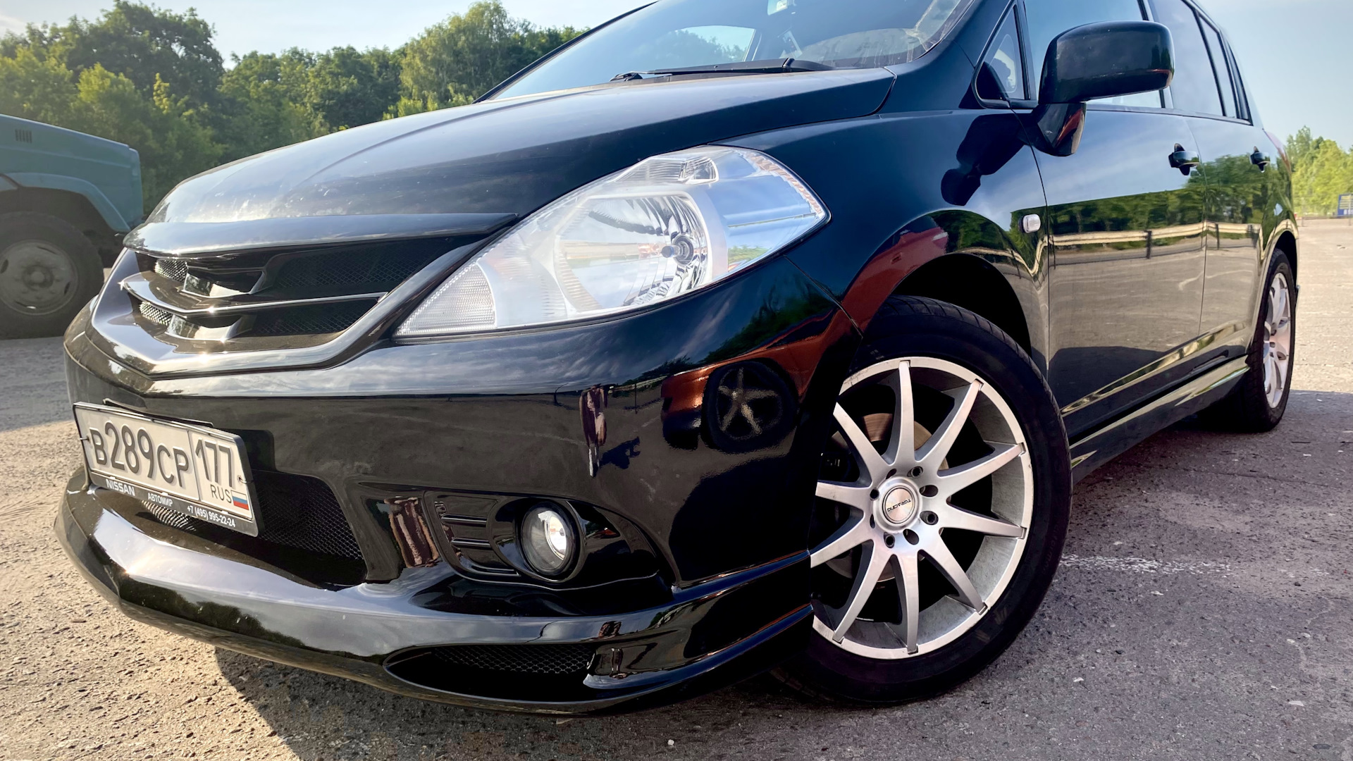 Nissan Tiida (1G) 1.6 бензиновый 2008 | Черная Жаба на DRIVE2