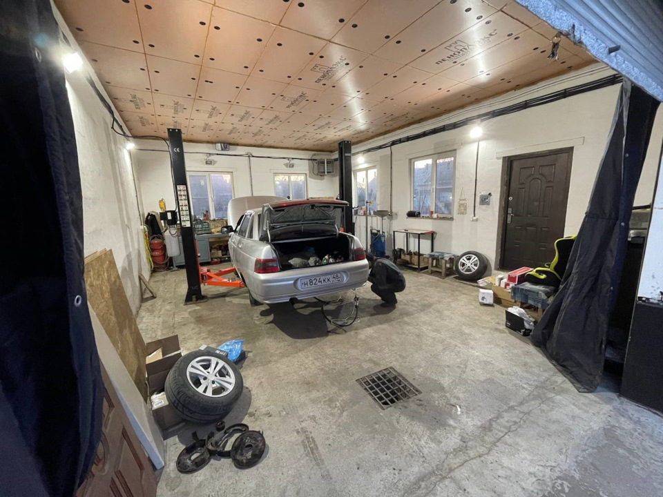 Большое ТО задних тормозов: замена барабанов, опорных дисков в сборе с ...