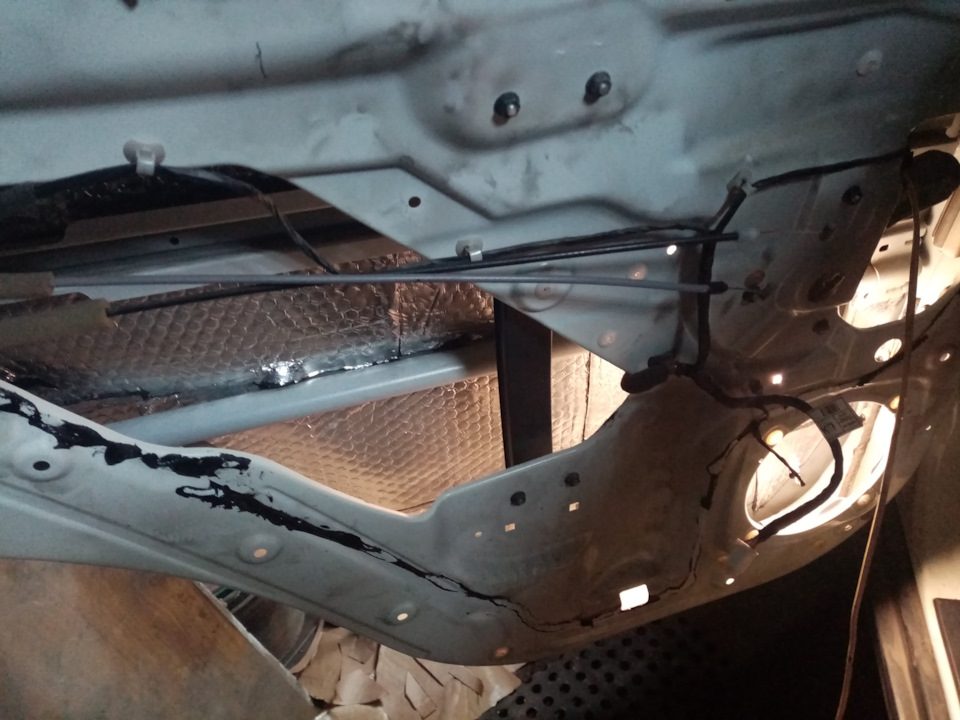 Виброизоляция в салоне и антикоррозийная обработка дверей. — SsangYong ...