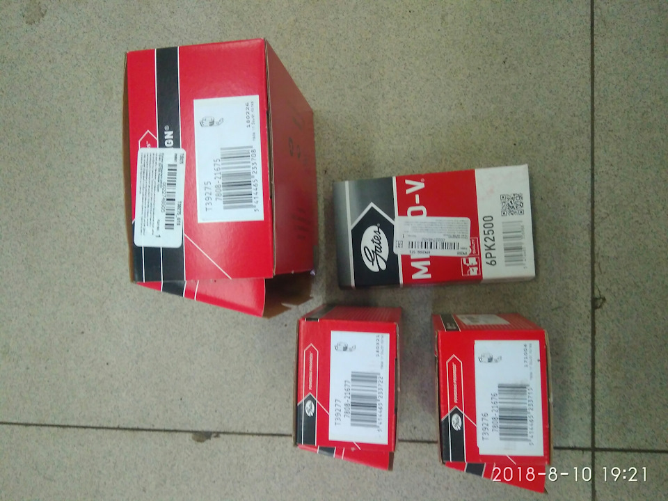 Замена ремня и роликов — Hyundai Santa Fe (2G), 2,2 л, 2011 года ...