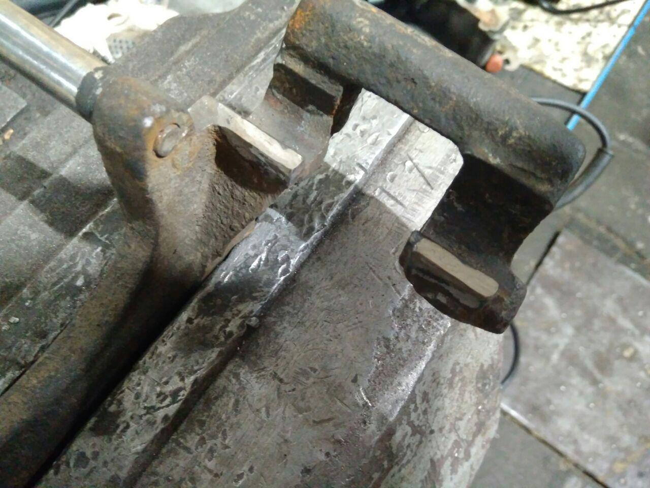 Ремонт скобы тормозного суппорта под тормозной диск 312мм. — Volkswagen ...