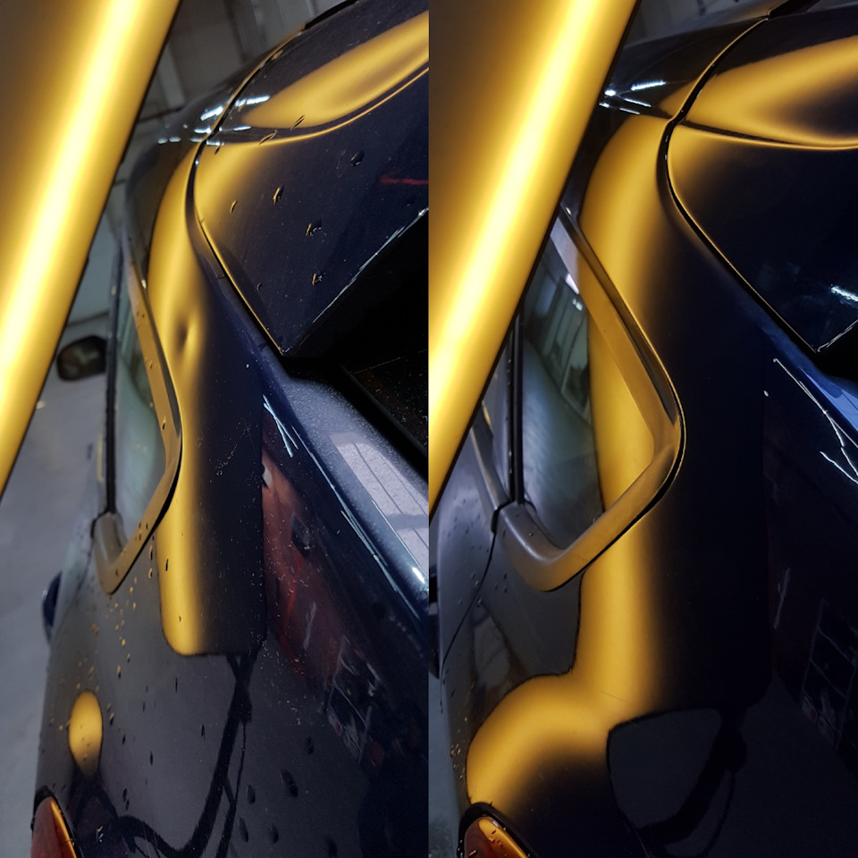 Убрали небольшую вмятину на заднем крыле Ford Focus. — НЕВМЯТИН на DRIVE2