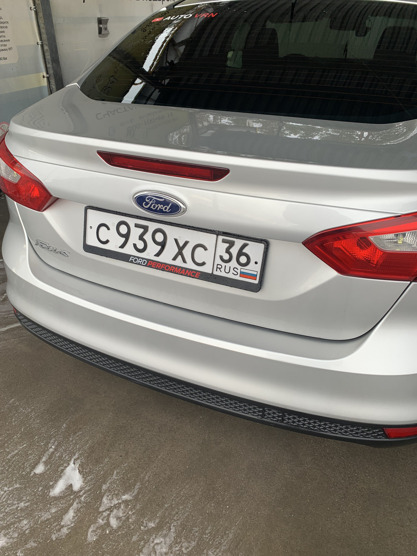 Рамки — Ford Focus Sedan III, 2 л, 2014 года | аксессуары | DRIVE2