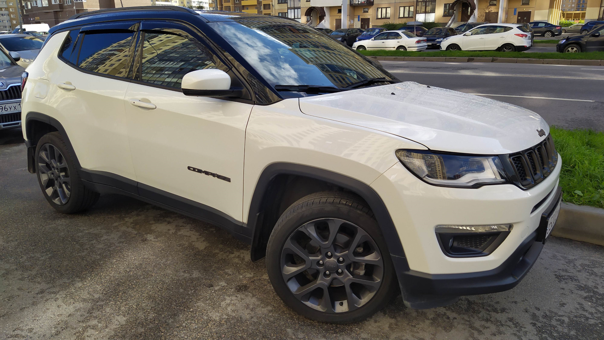 Jeep Compass (2G) 2.4 бензиновый 2019 | Белый S-ка на DRIVE2