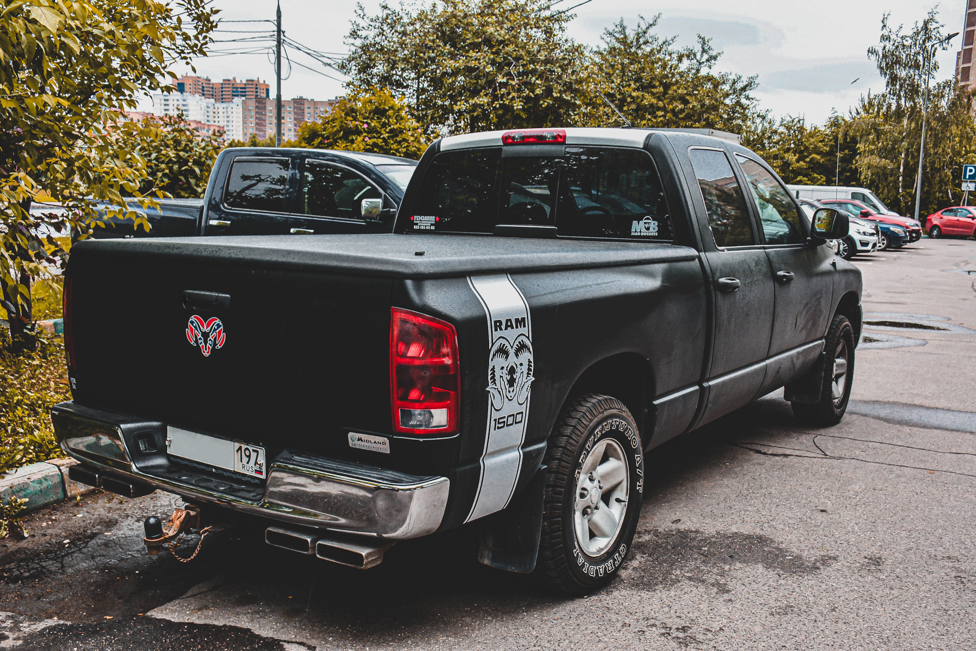 Protective Panel — Защитная панель — Dodge Ram, 4,7 л, 2002 года ...
