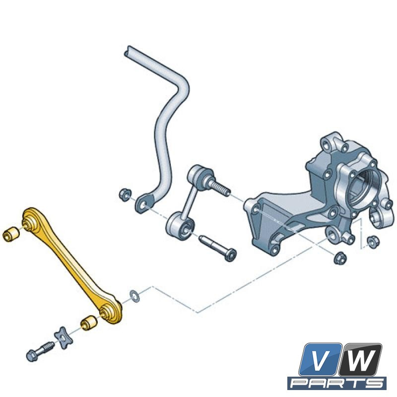 Полная замена с/б задней подвески — Volkswagen Tiguan (1G), 2 л, 2014 ...