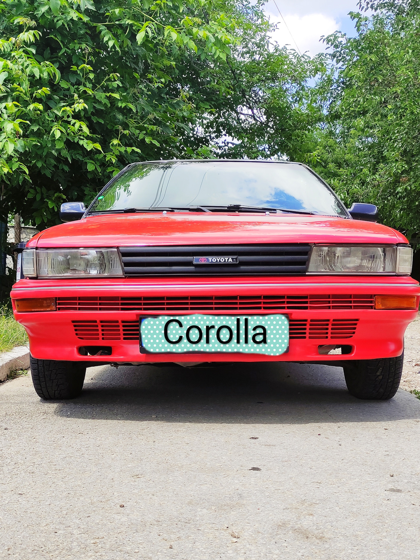 Замена бампера — Toyota Corolla (90), 1,3 л, 1989 года | кузовной ...
