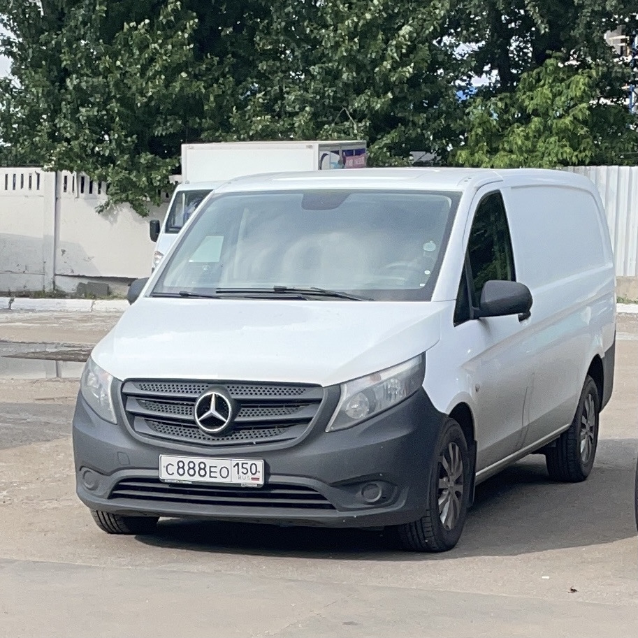 Замена штатных галогеновых фар на диодные. — Mercedes-Benz Vito (3G), 1,6  л, 2015 года | стайлинг | DRIVE2