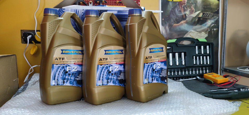 みつ様　オーダー品 Замена трансмиссионной жидкости АКПП TRANSMISSION FLUID — Mazda CX