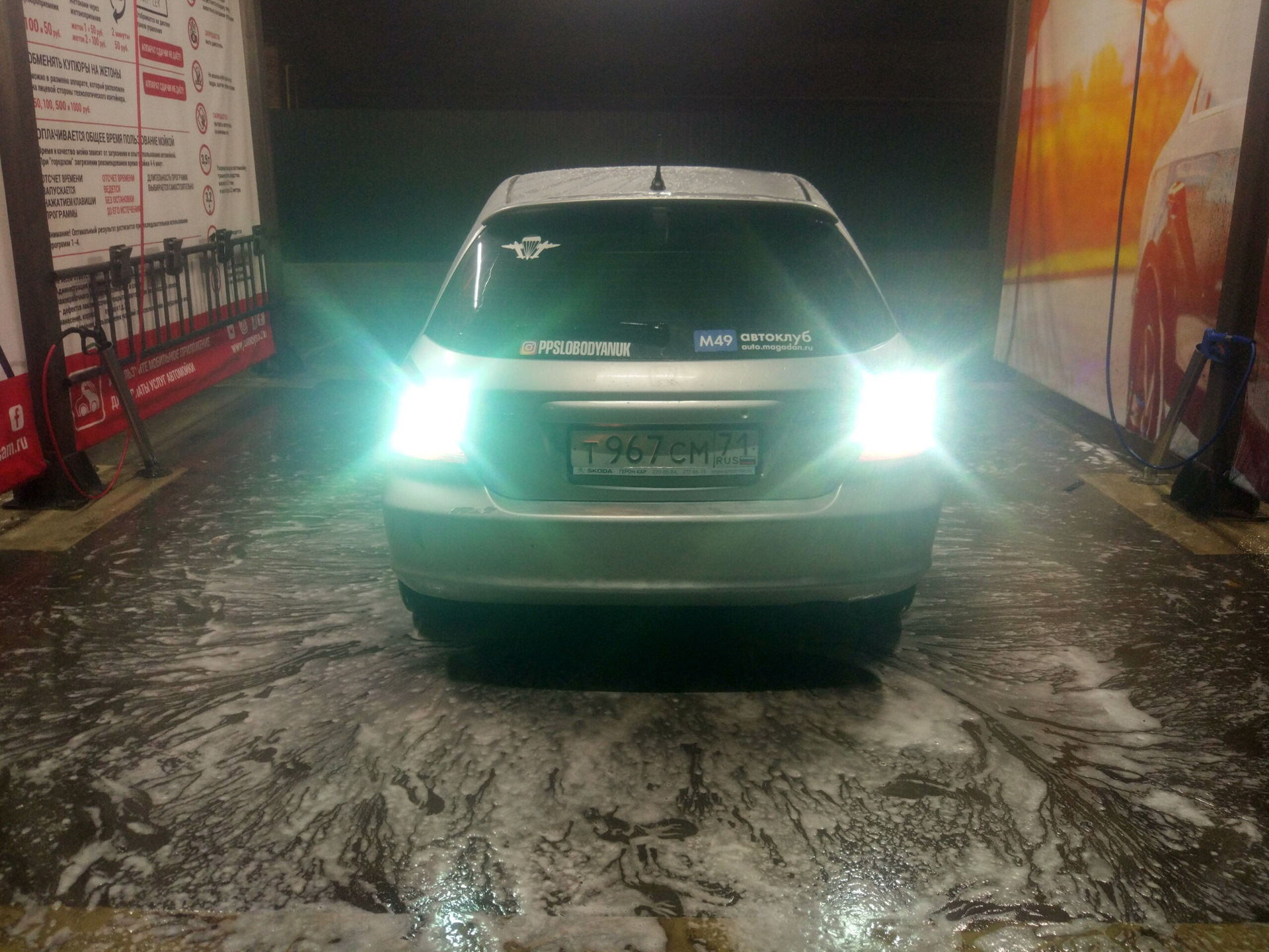 Honda Civic 7 h4 лампы