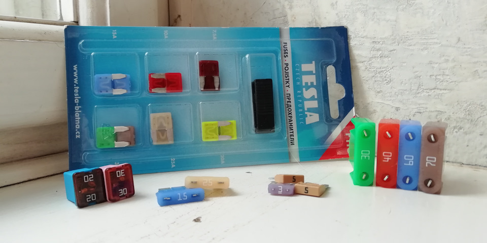 Предохранители Tesla — Lada Vesta SW (1G)